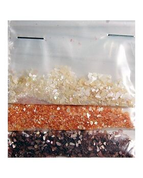 Crushed shell set