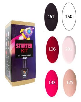 Aphro Nails STARTER KIT gel lac set 3