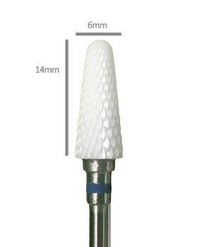 Aphro Nails Pro-line ceramic nail drill bit conical-shaped