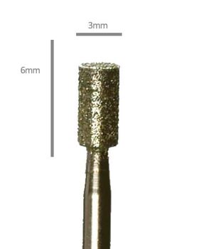 Aphro Nails Pro-line diamond nail drill bit slender cylinder