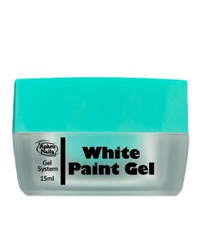 Aphro Nails White Paint Gel 15 ml