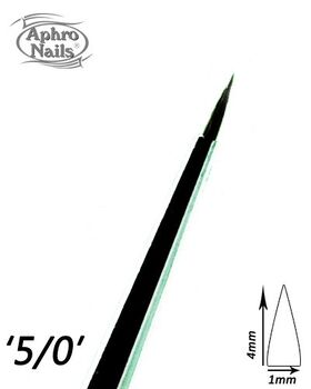 Nail art brush 5/0
