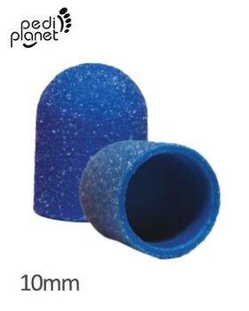 Pedi Planet plastic sanding cap 10mm Coarse 5pcs