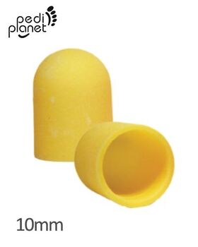 Pedi Planet plastic sanding cap 10mm Fine 5pcs