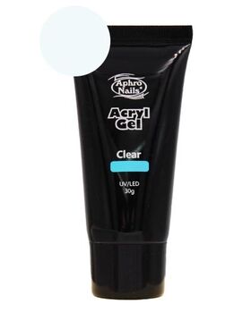 Aphro Nails Acrylic gel Clear 30ml (transparent)