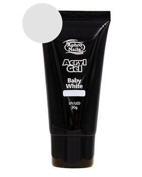 Aphro Nails Acrylic gel Baby White 30ml