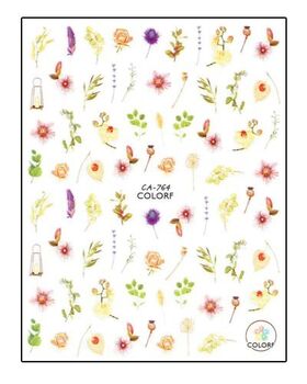 Aphro Nails nail sticker Flower Mania ca764