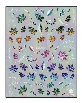 Aphro Nails nail sticker Forest Leafs Colorful CJ013SZ