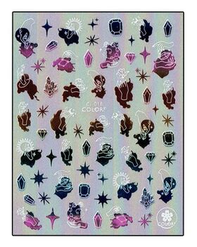 Aphro Nails nail sticker Mine Gems Colorful CJ018SZ