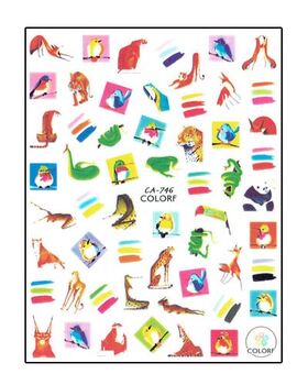 Aphro Nails nail sticker Safari Mania CA746
