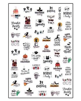 Aphro Nails nail sticker Scary Halloween YZWS190