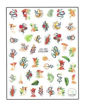 Aphro Nails nail sticker Secret Garden CA745
