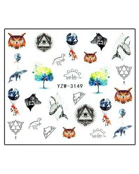 Aphro Nails nail sticker Spirit life YZW3149