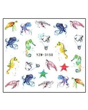 Aphro Nails nail sticker Under the ocean YZW3150