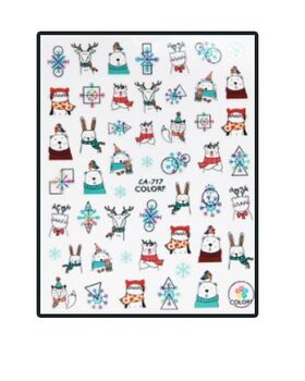 Nail Sticker North Pole CA717