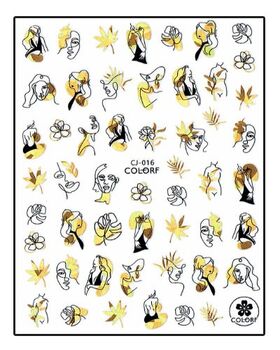 Nail sticker Party Girl CJ016