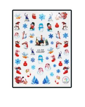 Nail Sticker Snowflake CA724