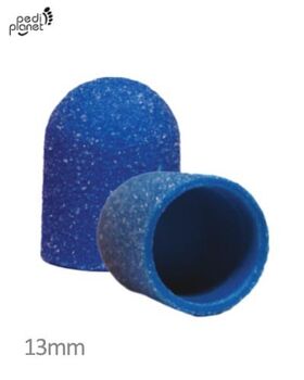 Pedi Planet plastic sanding cap 13mm Coarse 5pcs