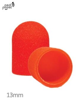 Pedi Planet plastic sanding cap 13mm Medium 5pcs