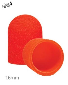 Pedi Planet plastic sanding cap 16mm Medium 5pcs