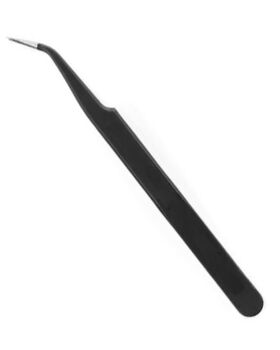 Precision nail tweezers bent
