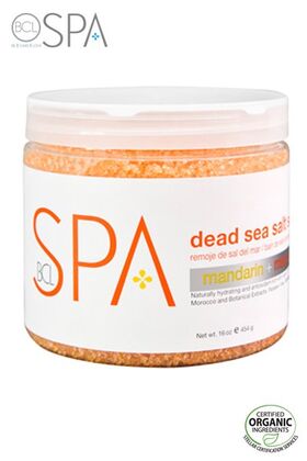 BCL SPA Mandarin + Mango Dead Sea Salt Soak 454g