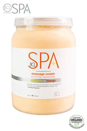 BCL SPA Mandarin + Mango massage cream 1892ml