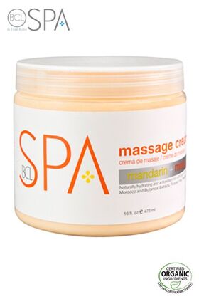 BCL SPA Mandarin + Mango massage cream 473ml