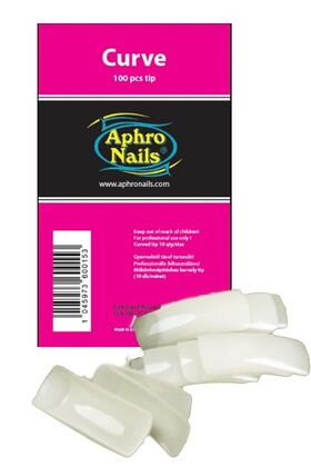 Aphro Nails Curve tip 100pcs