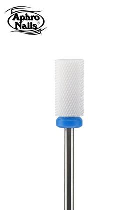 Aphro Nails Pro-line Ceramic Artificial Nail drill bit Cylinder (Medium) 2
