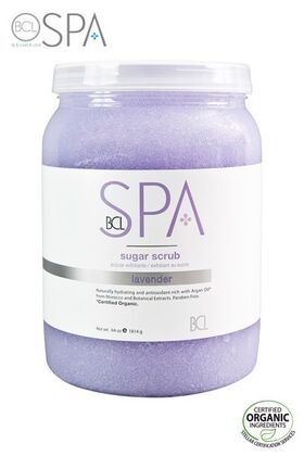 BCL SPA Lavender + Mint sugar scrub 1814 g