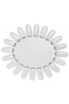 Nail polish color wheel clear