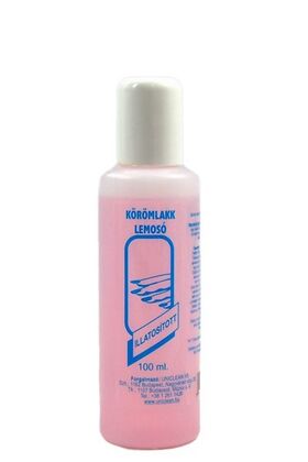 Nail polish remover 100ml with acetone