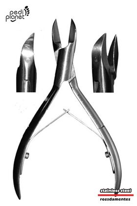 Pedi Planet bent diabetic pedicure nail nipper 125