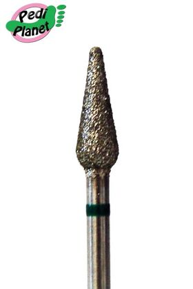 Pedi Planet diamond bit drop-shaped (coarse grit) 2
