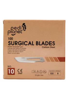 Pedi Planet pedicure scalpel blade (100pcs / box) size: 10