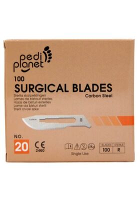 Pedi Planet pedicure scalpel blade (100pcs / box) size: 20