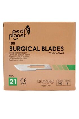 Pedi Planet pedicure scalpel blade (100pcs / box) size: 21