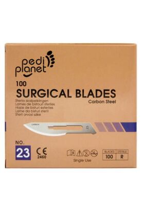 Pedi Planet pedicure scalpel blade (100pcs / box) size: 23