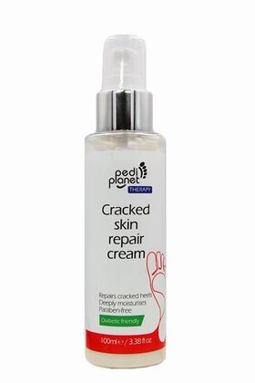 Pedi Planet Cracked skin repair cream 100ml (regenerating foot care cream for cracked skin)