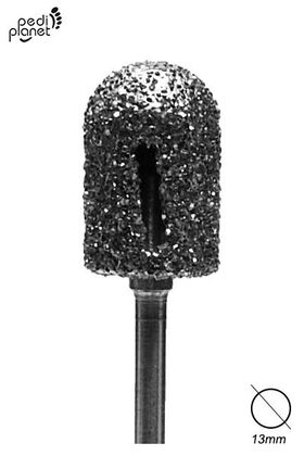 Pedi Planet diamond drill bit cylindrical (heat sink) 13MM