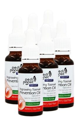 Pedi Planet ingrown nail care oil PACKAGE 6x20ml