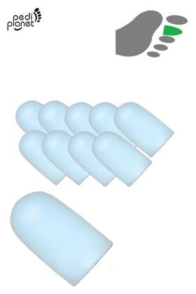 Pedi Planet silicone relief toe cap size L/XL PACKAGE 5x (2pcs)