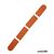 Pedi Planet breakable wood file long straight brown 100/180