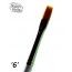 Aphro Nails gel brush straight 6 wooden handle
