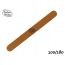 Aphro Nails wooden nail file brown 100/180