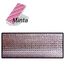 Rhinestone sticker crystal light rose