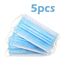 Disposable face mask 3-ply ear loop (5pcs)
