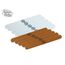Aphro Nails wooden nail file 10 pcs package