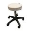 Octolux White gas spring stool